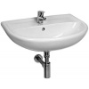 Jika Lyra plus - Umývadlo, 500 mm x 410 mm, biele – bezotvorové umývadlo H8143810001091
