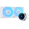 Chieftec ICEBERG 240-RGB-W Počítačová skříň Kapalinový chladič typu vše v jednom 12 cm Bílá