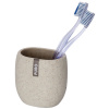 WENKO Téglik na kefky PURO béžový 6,5x9,4x9,4 cm