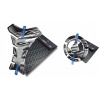 TANK-PAD + CAP-PAD od firmy FOOQS pre KAWASAKI ER-6-fn