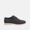 Toms Pánske šedomodré poltopánky TOMS Nubuck Preston