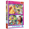 Trefl Puzzle Disney Princezny 2v1