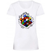 Rubik – čo na tom nevieš - Biela , Dámske , XXL