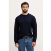 Sveter s prímesou vlny United Colors of Benetton 1Y6SK10A7 tmavomodrá L