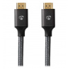 NEDIS PROFIGOLD Ultra High Speed HDMI kabel/ konektor HDMI - konektor HDMI/ 8K/ bavlna/ antracit/ BOX/ 3m CVTB35000GY30