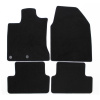 J&J Textilné gumové koberce PREMIUM+ NISSAN QASHQAI J10 2006-2012 4ks