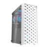 Počítačová skriňa Darkflash DK351+ 4 ventilátory (biela)