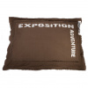 Lex & Max Luxusný poťah na vankúš pre psa Lex & Max Adventure 100 x 70 cm | hnedý