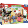 Puzzle 3v1 SUPER MAXI obojstranné 24 dielikov Králiček Bing 60x40cm