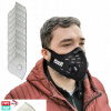 Anti -smog maska RWB Maska N95 opakovane použiteľná (Model anti -virus anti -vírusovej masky 2021!)