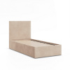 Signal Čalúnená posteľ PAOLA 90x200 cm s roštom Béžová