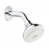 Grohe New Tempesta horná/hlavová sprcha 10x10 cm StarLight Chrome 27870001