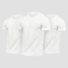 Tričko TRN 3Pack White - GymBeam Veľkosť: XL - 3pack