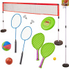 Športová súprava 5 v 1 badminton basketbal volejbal tenis frisbee