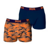 Lonsdale 2 Pack Trunk Mens Orange Camo L