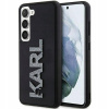 Karl Lagerfeld Samsung Galaxy S24 čierne HC 3D logo glitter KLHCS24S3DMBKCK