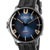 Hodinky U-Boat 8704/B Darkmoon Blue SS Soleil Mens Watch 44mm 5ATM