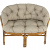 Vankúše - Ratanový sedací vankúš MALIBU Beige Cold