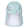 Little Dutch Plážová šiltovka s ochranou krku Ocean Friends Veľ. 3