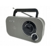 Sieťovo-batériové FM rádio Denver TR-51 sivé