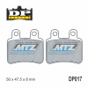 Brzdové doštičky DP017 DP Brakes - zmes Premium OEM Sinter
