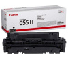 CANON CRG-055H laserový tóner i-Sensys, k tlačiarňam LPB663, 664, MF742, 744, 746, CANON, čierna, 7,6k