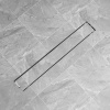 vidaXL Rovný sprchový odtok, 830x140 mm, nerezová oceľ - 123249-69369