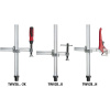 Upínací prvok na zváracie stoly s variabilným vyložením Bessey TWV16-20-15H Rozpätie (max.):200 mm Dĺžka vyloženie:150 mm; TWV16-20-15H