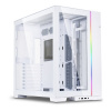 Lian Li O11 Dynamic EVO, Tempered Glass - White O11DEW