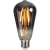 Dekoratívna žiarovka SuperLED Filament E27 6W 230V teplá biela