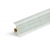 AP28 soklová lišta NGF56, PVC dub vidiecky biela, 56 mm, 23 mm, 2,5 m