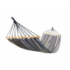 Hojdacia sieť SEDCO - PolyCotton 200 x 90 cm, modrá/sivá