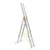 ALVE® Žebřík AL, trojdílný, 3x10 příček, 6,95m, ALVE FORTE PROFI PLUS 8610