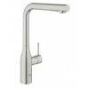 Grohe Dřezová baterie Essence New s vytahovací sprškou supersteel 30270DC0