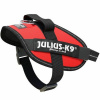 Julius-K9 IDC Powerpostroj s nápisom, Mini-Mini Červená