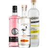 Set Sir Edmond + Puerto de Indias Strawberry + Undone No.2 Not Gin (set 1 x 0.7 l, 1 x 0.7 l, 1 x 0.7 l)
