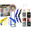 mamido Strelecká sada Bow Shield Stand 134 cm Quiver Pistols