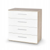 Halmar Komoda LIMA KM-3 biela/dub sonoma