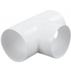 Haco CTO 3x100 ventilační systém 3x100mm, tvarovka T kulatá, bílá