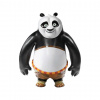 Noble Collection Kung Fu Panda Ohybná figúrka Po Ping 15 cm zo série Bendyfigs