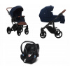 BEBETTO LUCA 3in1 kočíka + autosedačka Tinca (BEBETTO LUCA 02 3in1 kočíka + ATON 5 SEAT)
