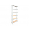 Meets-ecommerce UG Kovový regál 180x100x30, 4-6 políc Farba: Biela, Počet polic: 6 políc