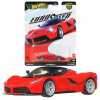 Osobné auto Hot Wheels Euro Speed červené 1:64
