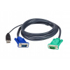 ATEN 2L-5201U KVM kábel Čierna 1,2 m (2L-5201U)