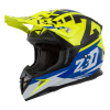 Motokrosová prilba ZED X1.9 čierno/modro/bielo/žltá fluo S