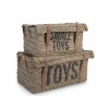Childhome Slamené koše na hračky 2 ks