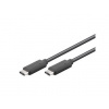 PremiumCord ku31cc1bk USB-C/male - USB-C/male, 1m, černý
