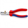 Odstraňovacie kliešte, chrómové, nastaviteľné do 10 mm2, s otváracou pružinou - KNIPEX 11 05 160