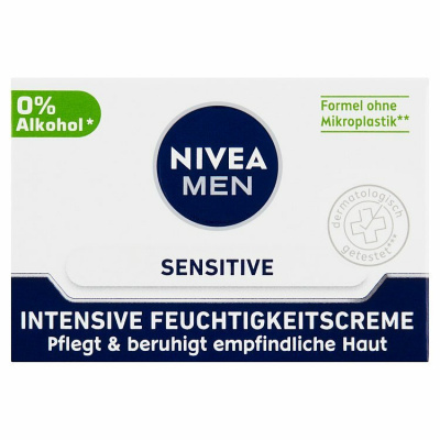 Nivea Men Sensitive hydratačný pleťový krém 50 ml