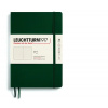 Zápisník LEUCHTTURM1917 Softcover Medium (A5) Forest Green, 123 p., bodkovaný